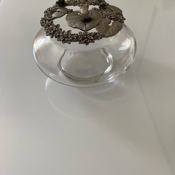 Rawcliffe Pewter froggy potpourri jar - Picture 5 of 9